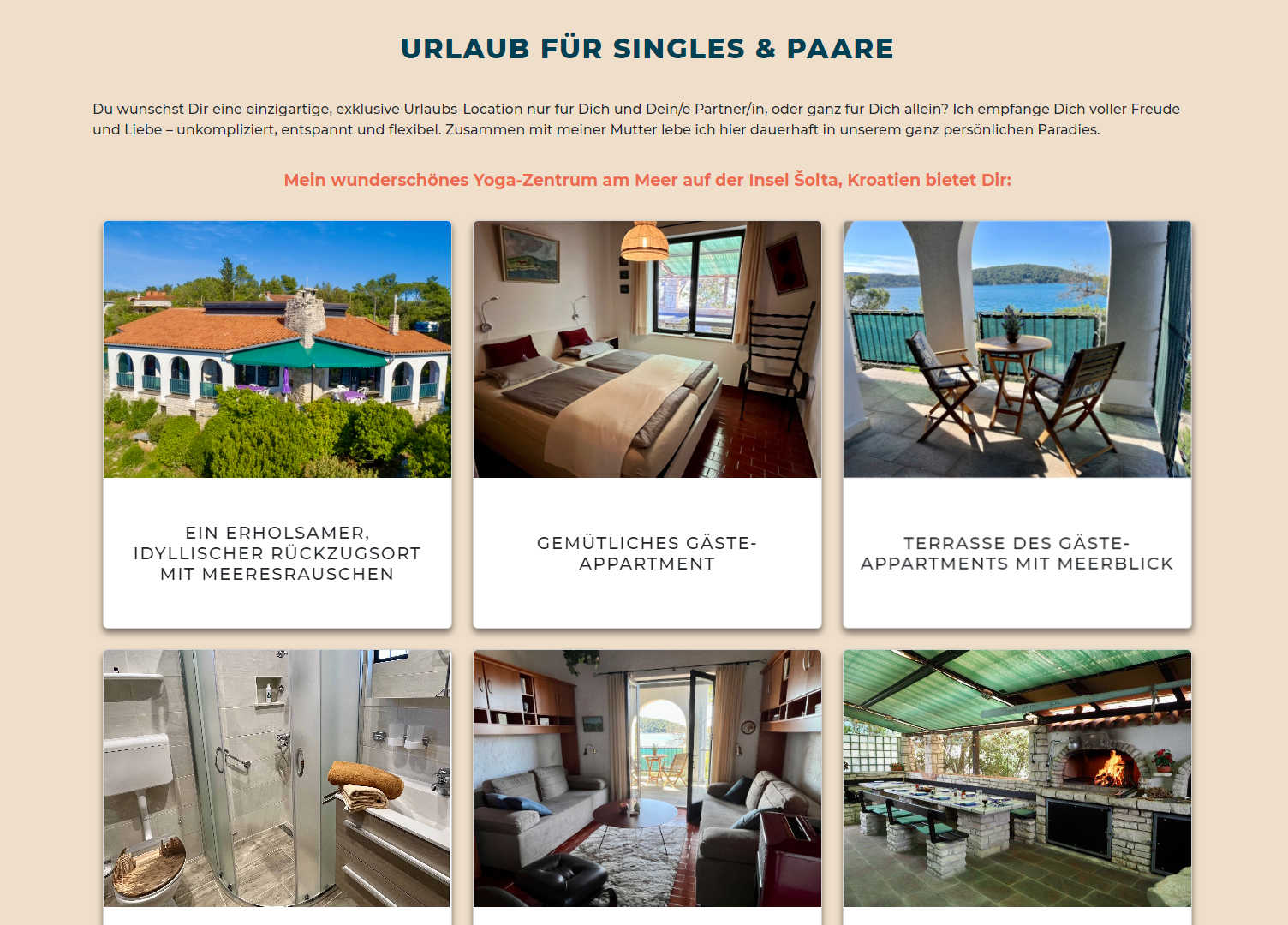 Referenz Yoga Retreat Šolta